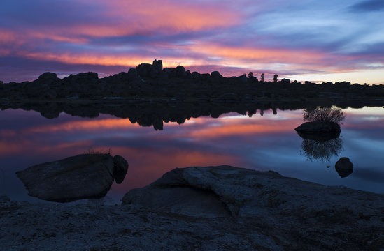 Sunrise on the Rocks