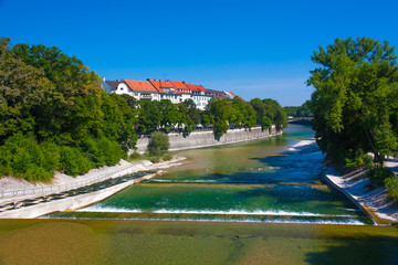 Munich river Isar