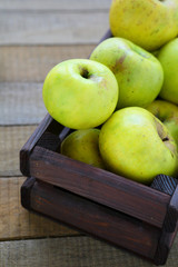 homegrown green apples