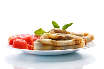 pancakes with grapefruit