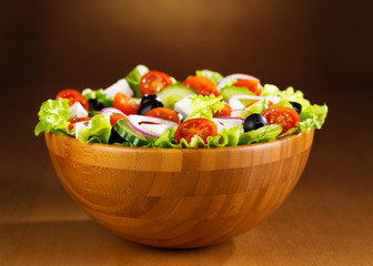 bowl of greek salad