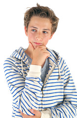 Nachdenklicher Teenager