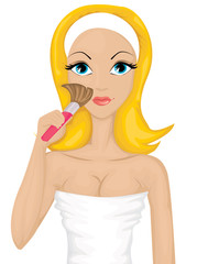 Make up girl