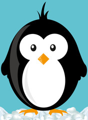 Cartoon penguin