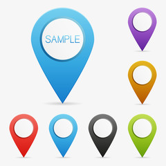 Vector blank pointers