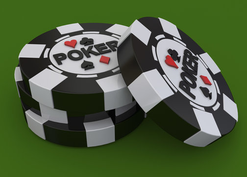 Poker Chips - 3D