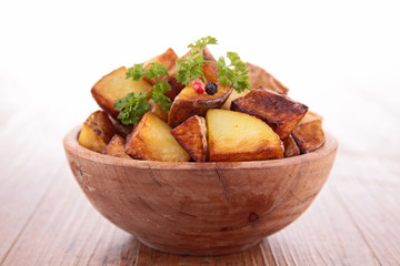 grilled potatoes