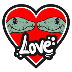 Love lizard