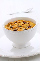 Delicious and healthy granola cereal