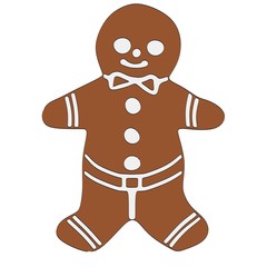 cartoon image of ginger bread