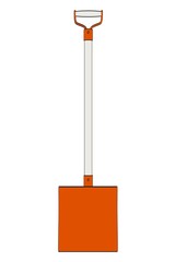 cartoon image of shovel