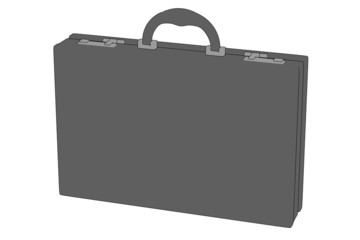 cartoon image of suitcase (luggage)