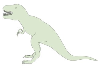 cartoon image of tyrannosaurus rex