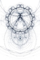 Fototapeta premium Abstract old alchemic symbols theme