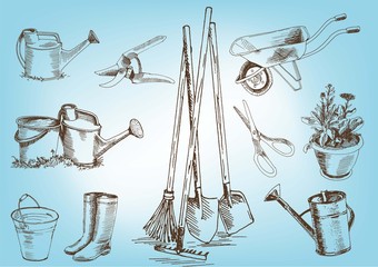 garden tools © la_puma