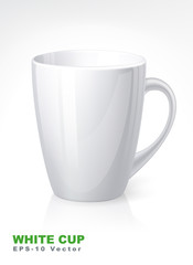White cup