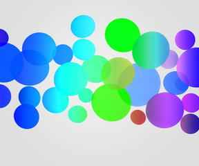 Color Balls Background