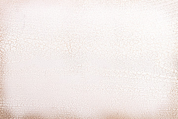 White wooden surface crazing.