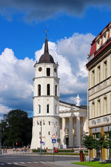 Obraz premium Vilnius Cathedral, Lithuania