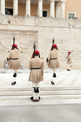 Evzones de la place Syntagma