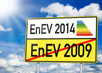 Wegweiser mit EnEV 2009 und EnEV 2014
