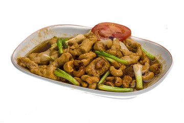 Chicken with cashew