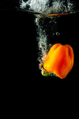 sweet orange pepper
