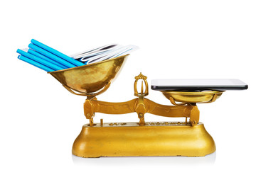 electronic and paper media