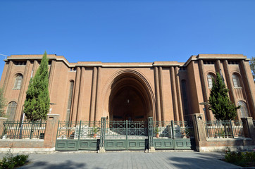 Fototapeta na wymiar Iran National Museum in Tehran