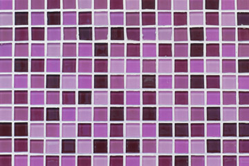 pattern of purple ceramic wall