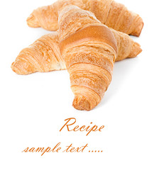 croissants, sample text