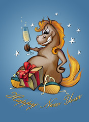 New Year Horse