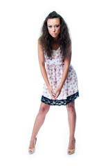 Fototapeta premium portrait of a young and beautiful woman