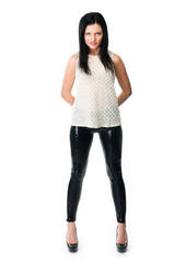 Fototapeta premium portrait of a young and beautiful woman