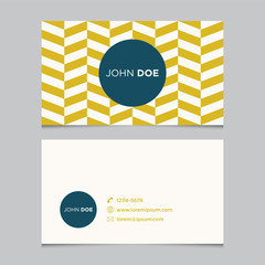 Business card template, background pattern - 59235417