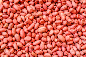 Peanut kernels texture background