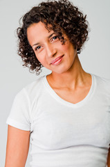 portrait of a young and beautiful woman