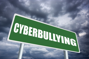 Cyberbullying sign