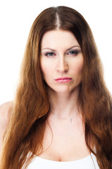 Fototapeta premium portrait of a young and beautiful woman