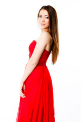 Fototapeta premium portrait of a young and beautiful woman