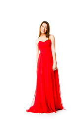 portrait of a young and beautiful woman