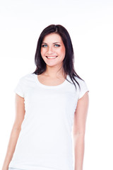 Fototapeta premium portrait of a young and beautiful woman