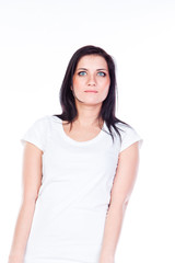 Fototapeta premium portrait of a young and beautiful woman
