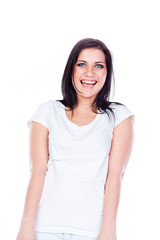 Fototapeta premium portrait of a young and beautiful woman