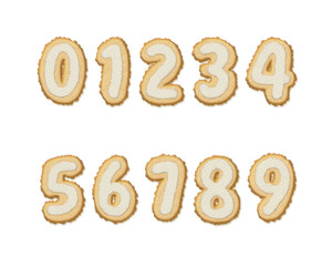 Set of Biscuit Numbers 0-9
