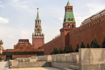 Spasskaya tower on Red Square