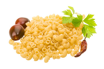 Raw macaroni