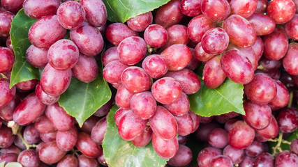 Grapes from the local garden of Thailand