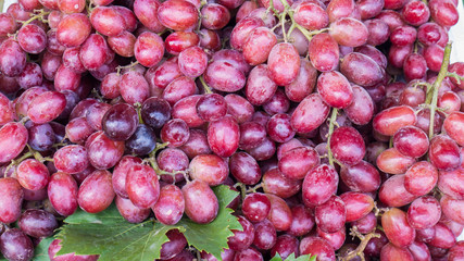 Grapes from the local garden of Thailand