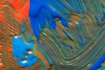 Abstract art backgrounds. Hand-painted background. SELF MADE.